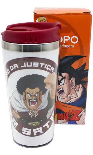 Copo Viagem C/tampa 450ml Mr. Satan