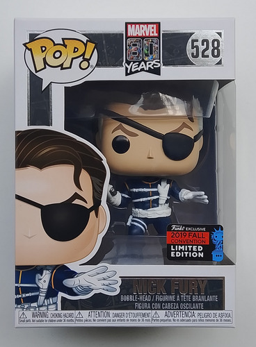 Funko Pop Marvel Nick Fury (2019 Fall Convention) # 528