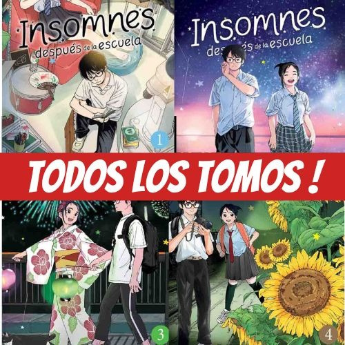 Insomnes  Despues De La Escuela -manga Elige Tu Tomo -panini