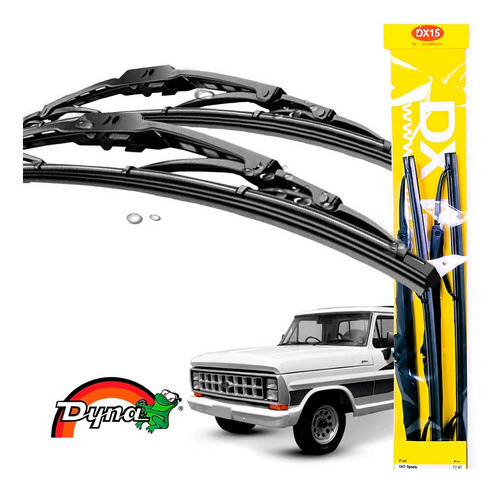 Kit Limpador Parabrisas Ford F1000 1971 A 1992 Dyna Original