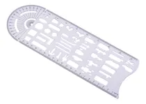 Comprar Regla De Dibujo Multifuncional For Dibujo De Medición