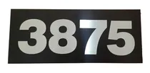 Comprar Placa Domiciliaria Numero Direccion Casa Acero Inoxidable