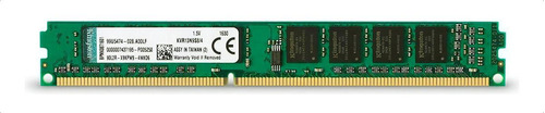 Memoria RAM ValueRAM color verde 4GB 1 Kingston KVR16N11S8/4WP