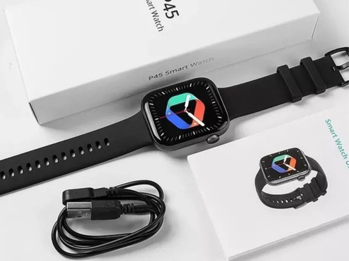 Imagen 7 de 10 de Reloj Smart Watch P45 Mujer Hombre P/ Android iPhone Samsung