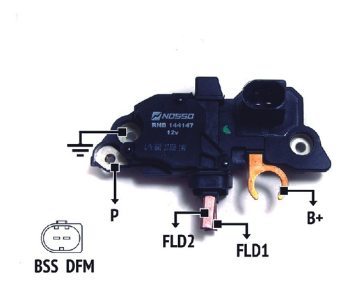 Regulador Alternador Bosch Mb Clk/slk/c180k 12