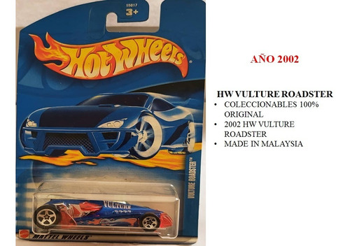 Carros Hot Wheels, Colección Año 2002