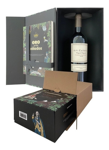 Oro En Los Viñedos - Caja Con Botella De Vino