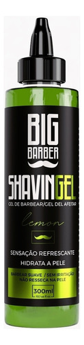 Shaving Gel Lemon Para Barba Amolecedor De Pelos Big Barber