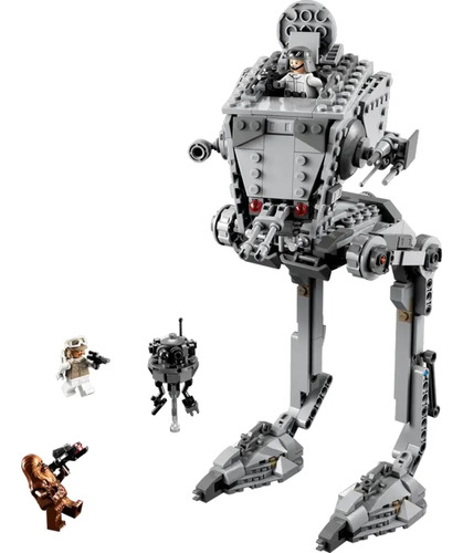 Lego Colección Star Wars Hoth At-st + Personajes 586 Piezas