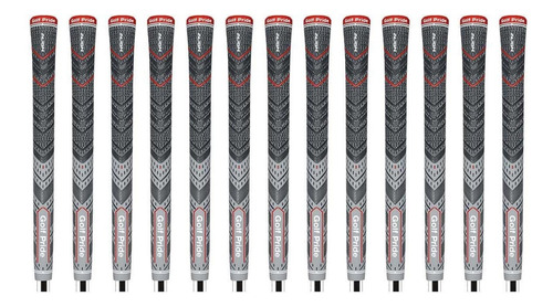 Golf Pride Mcc Plus4 Align Standard Ribbed Grey 13 Pieza