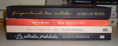 Lote De 4 Libros Novela Romantica Maria Border Como Nuevos