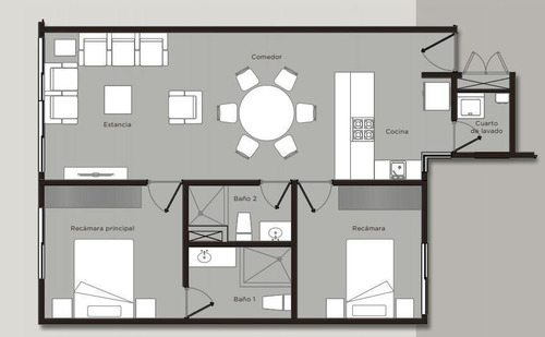 Imagen 2 de 9 de ¡¡estrena Departamento En Edificio De Gran Nivel Y Excelente