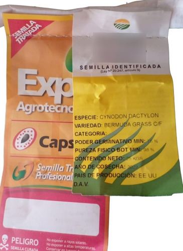 Imagen 2 de 8 de Semillas Grama Bermuda Grass, Gramilla 4 Estaciones X 1 Kg