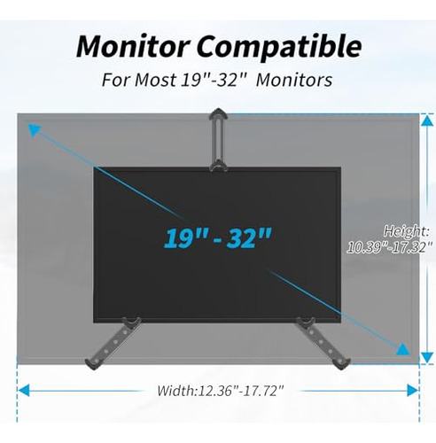 Mountup Universal Vesa Mount Adapter Kit, Non-vesa Monitor M