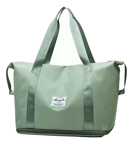 Bolsa Mala Expansiva Academia Viagem Grande Impermeável Cor Verde