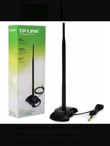 Antena Tp-link 8dbi Omnidireccional Con Base Magnética