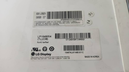 Pantalla Laptop 15.4 Pulgadas Lp154wx4 (Usado)