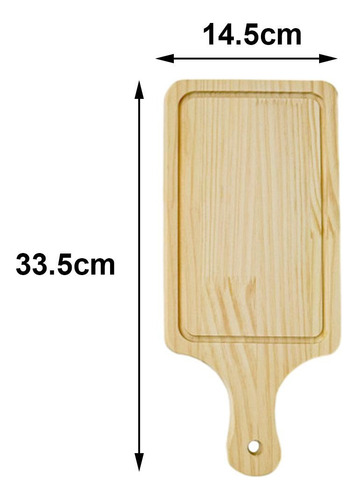 Tabla De Cortar De Madera, Tabla De Queso Fácil De Usar, S