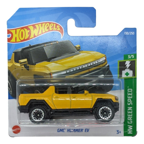 Hot Wheels Gmc Hummer Ev Hw Green Speed Camioneta Convertibl