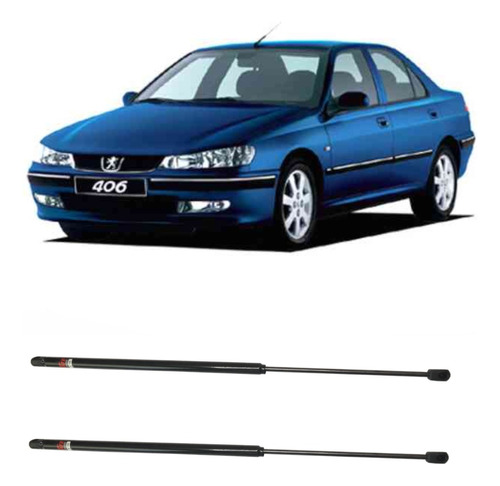 Kit Amortiguador Baul Peugeot 406 Berlina Desde 1998