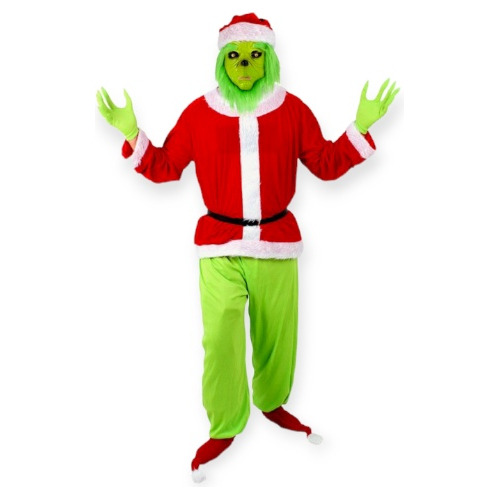 Disfraz De Grinch Para Navidad Y Pascua