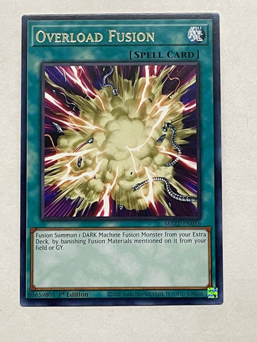 Overload Fusion Rara Yugioh