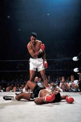 Muhammad Ali Vs Sony Liston 1965 - Boxeo - Lámina 45x30 Cm.