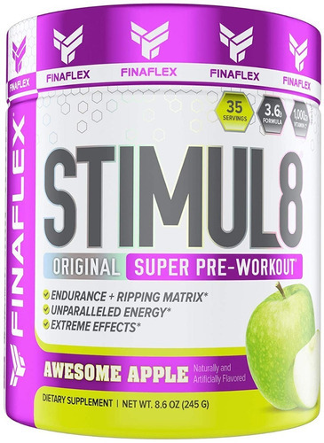 Pre Entrenamiento Stimul8 Finaflex - 35 Servicios