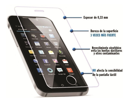 Vidrio Templado Lg Q6 (Usado)