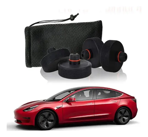Almohadilla De Elevación Para Tesla Modelo 3 S X 4 Piezas Envío Gratis 