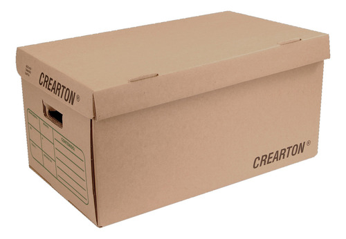 Caja Para Archivo Tamaño Carta(paq. De 5 Piezas) Ecológico