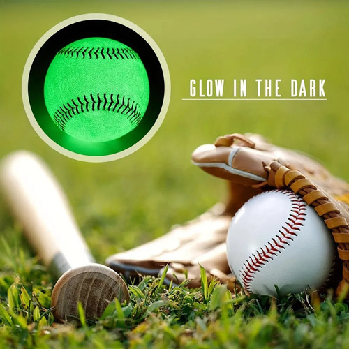Wu Zys Béisbol Brillante Béisbol Iluminado Béisbol Estándar