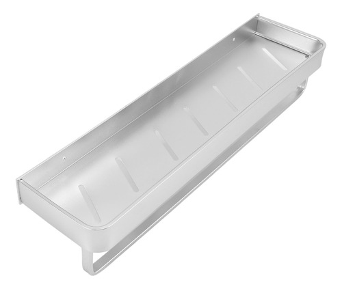 Estante De Baño Space De Aluminio Flotante Montado En La Par