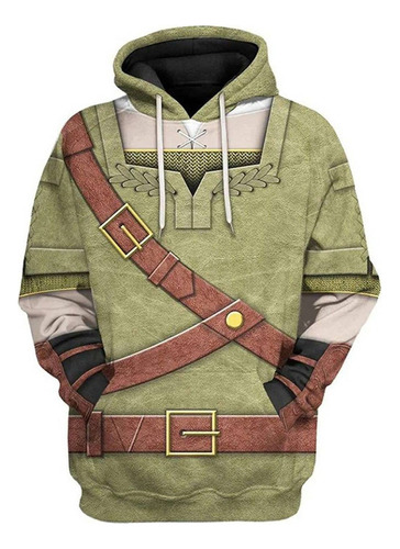 The Legend Of Zelda Cosplay Sudadera Con Capucha Pullover