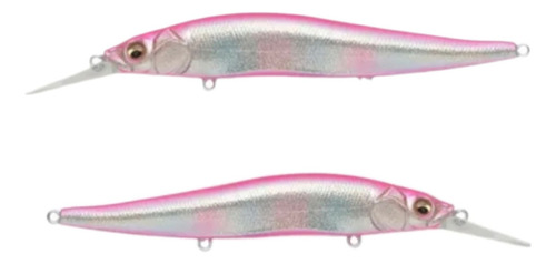 Isca Artificial Megabass Oneten R+1 - Cores Cor Glx Twin Pink Candy