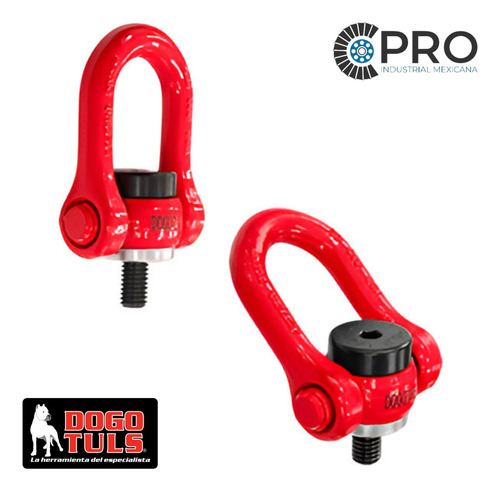 Cáncamo Para Izaje Gir 360°-180° 3/8 16unc Cap 0.7 T, G80