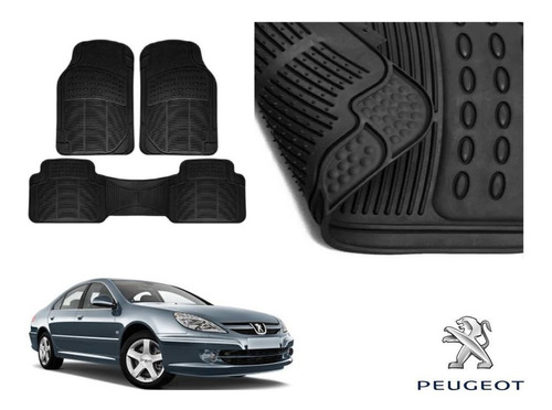 Kit Tapetes Uso Rudo Peugeot 607 2006 Rubber Black Original