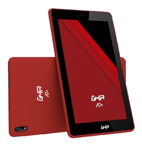 Tablet Ghia A7+ Plus/a100 Quadcore Roja 2gb 16gb 2 Cam Wifi