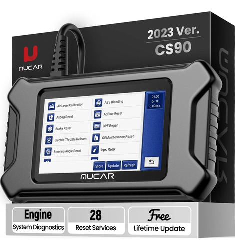Escáner Thinkcar Mucar Cs90 Obd2 Con 28 Servicios Gratuitos