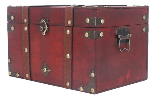 Treasure Chest Storage, Exquisitas Joyas De Madera Antiguas