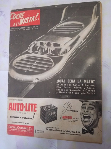 Coche A La Vista 157 - Contratapa Juan Carlos Navone 1960