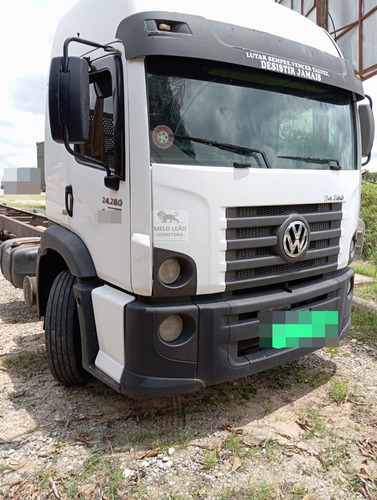 Vw 24.280 Leito Teto Alto Alongado No Chassi 2013 5706025