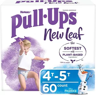 Pañales Huggies Pull Ups Disney Frozen 4-5 17/23 Kg 99pz D01