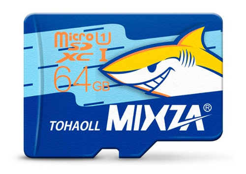 Memoria Micro Sd Mixza 64gb Clase 10 Velocidad 80 Mb/s