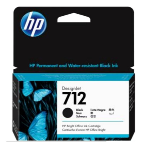 Cartucho Hp 712 Black  38ml 