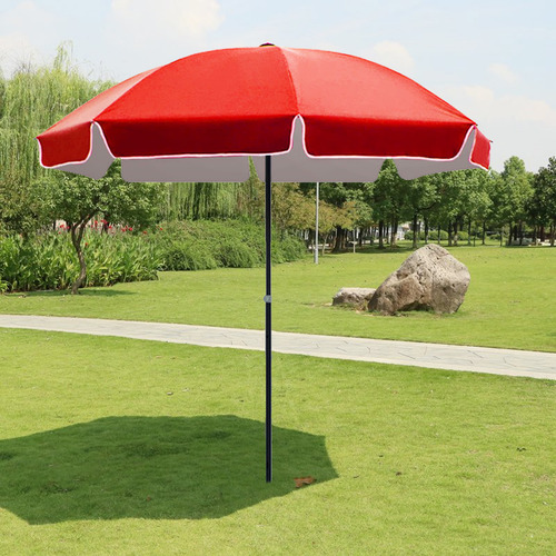 Sombrilla Para Jardín O Playa 2m Angulo De Inclinación