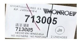 Amortiguador Delantero Chevrolet Spark Todos - Monroe *