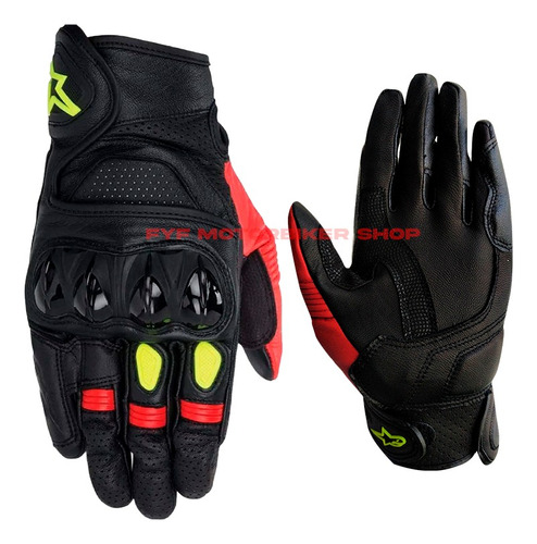 Guantes Alpinestars Celer - Guantes De Moto De Cuero Genuino