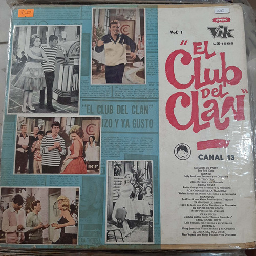 Vinilo El Club Del Clan Vol 1 Jolly Land Novarro Otros  Cp2