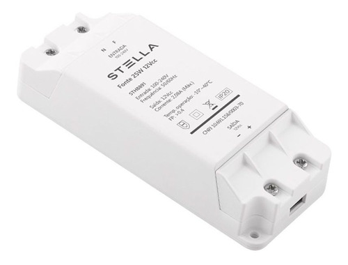 Fonte Profissional Para Led 12v 25w Ip 20 Stella